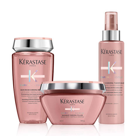 Kerastase Chroma Absolue Rituale Trio Capelli Colorati Grossi