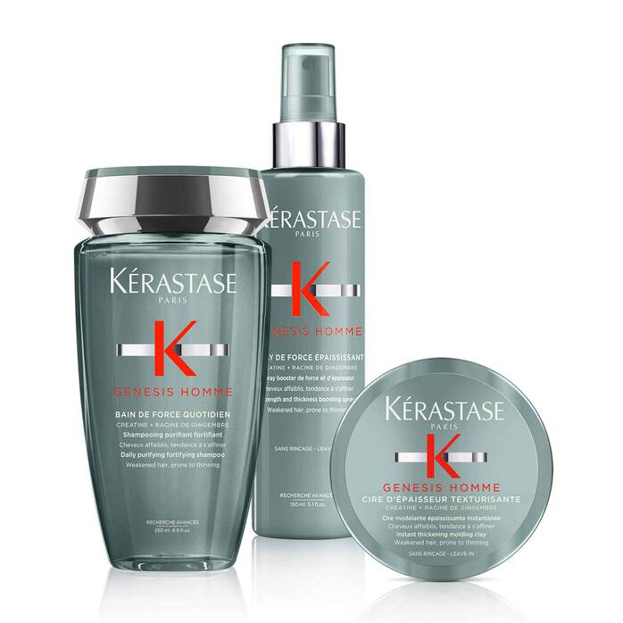 Kerastase Genesis Homme Rituale Trio Rimedio Alla Caduta