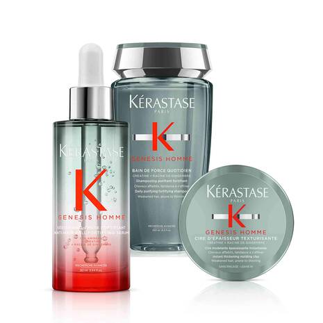 Kerastase Genesis Homme Rituale Trio Rimedio Caduta Capelli Uomo 20 Anni