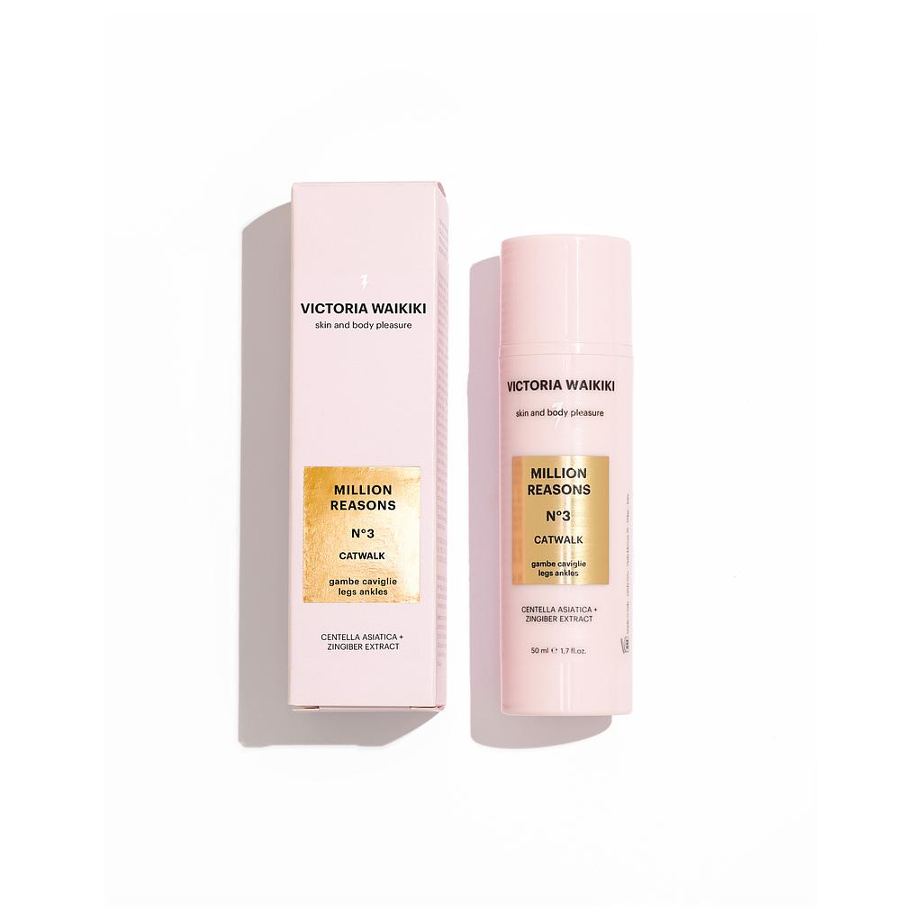 Victoria Waikiki Million Reasons Crema Gambe e Caviglie N°3 Catwalk 50 ml