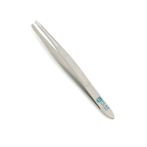 Filax Pinzetta Nichelata Punta Obliqua 8 cm