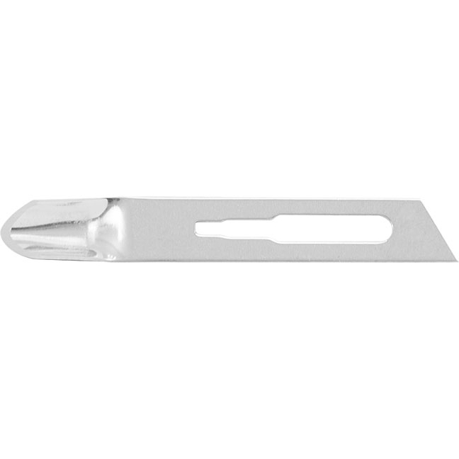 20 Lame Sgorbie Professionali, Monouso, Sterili, Inox - n.2