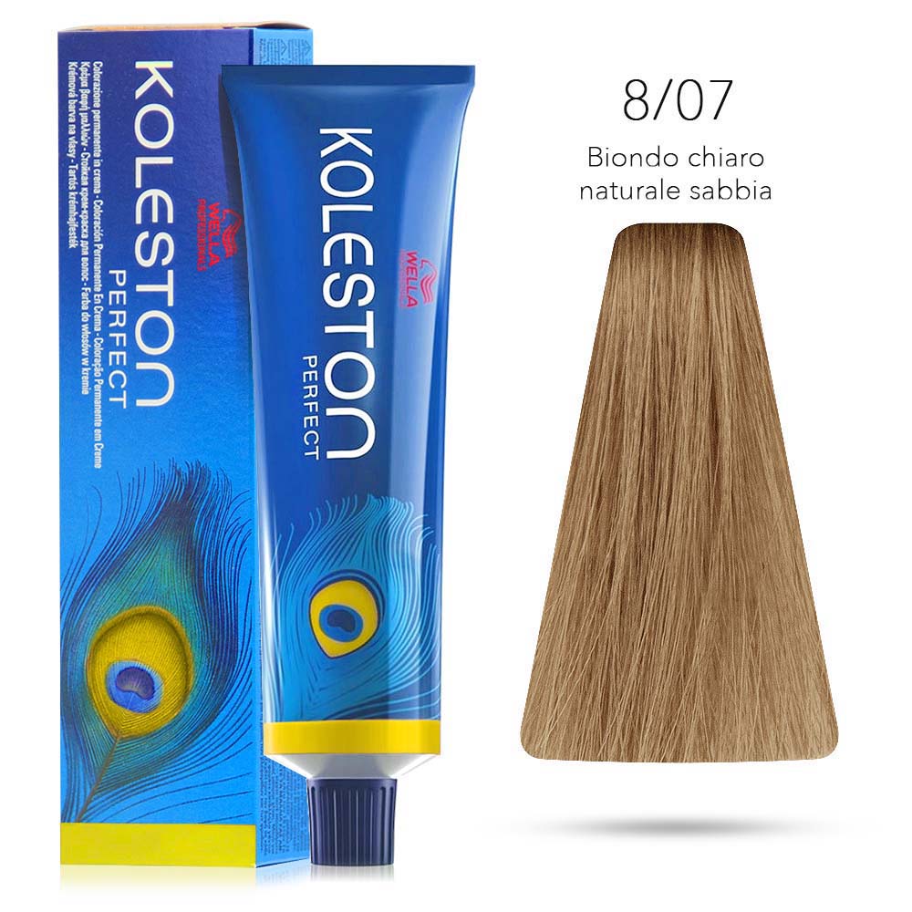 Koleston Perfect Pure Naturals 8/07 Wella 60ml