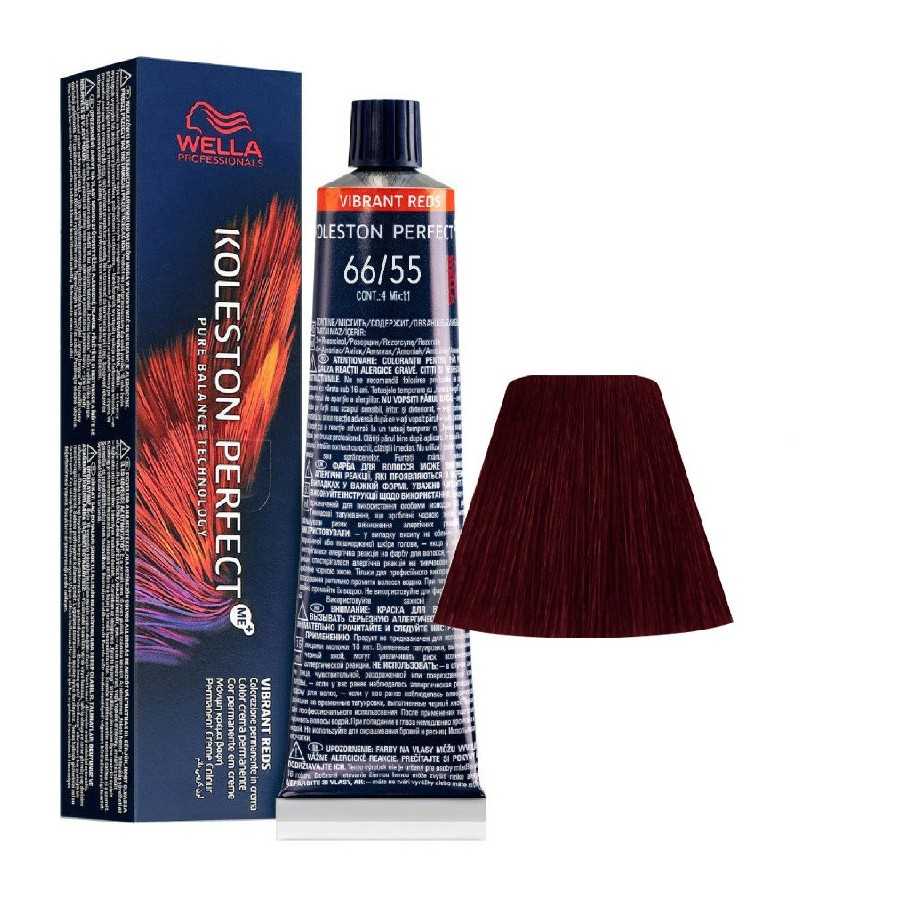 Wella Koleston Perfect Me+ Vibrant Reds - 66/55 Biondo Scuro Intenso Mogano Intenso