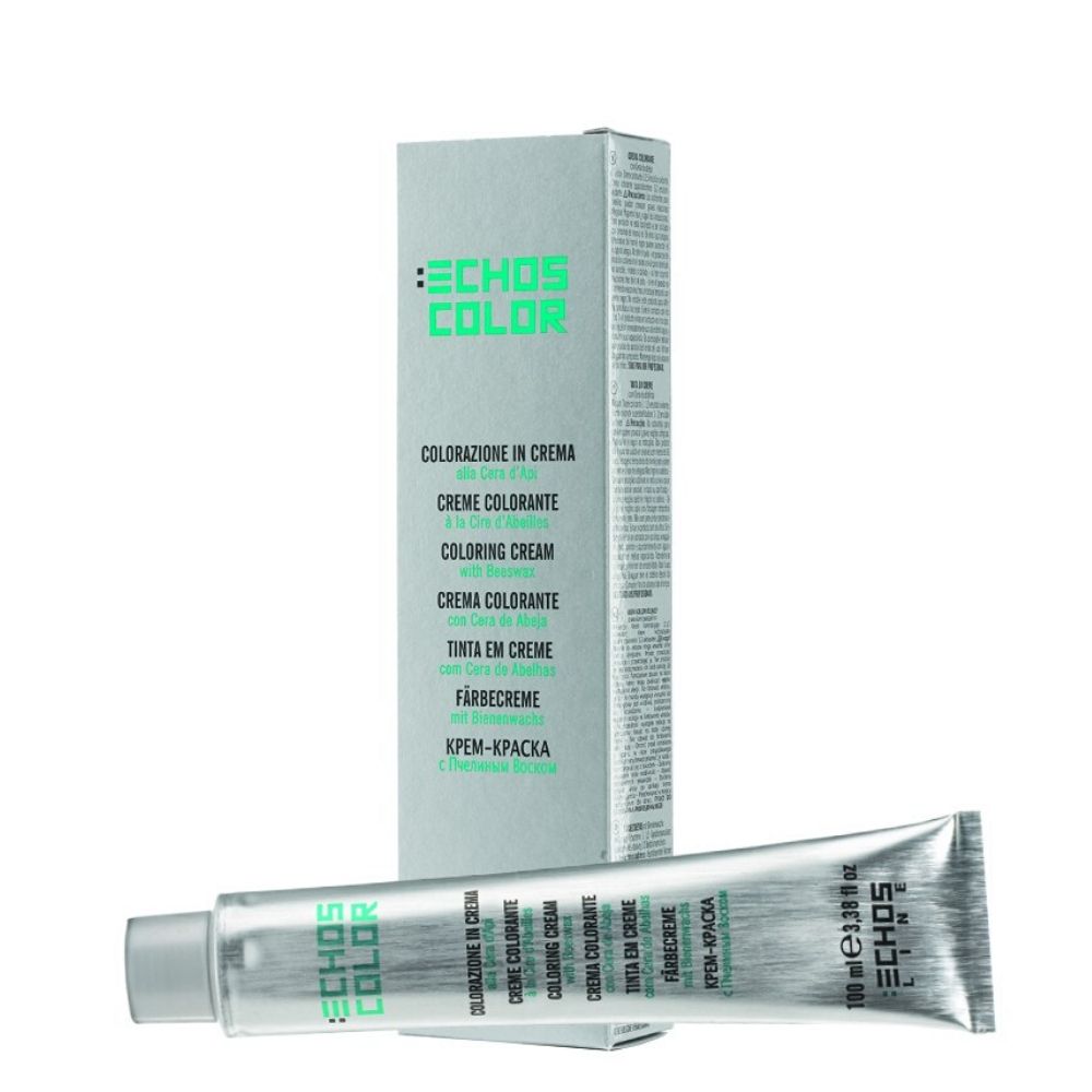 Echosline Echos Color 100 ml - Crema Colorante Professionale con Cera d'Api e Vitamina C - 5.11