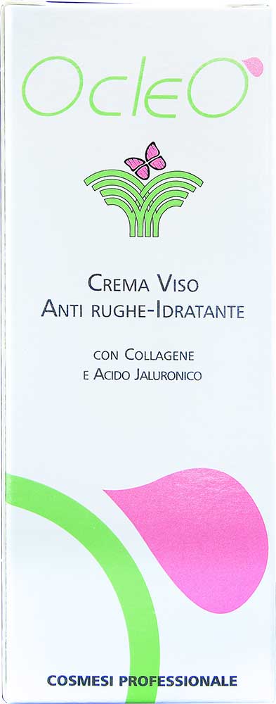 Ocleò Crema Viso Antirughe 50 ml