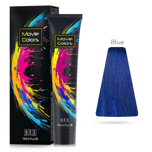 Bes Movie Colors - Colorazione Diretta Nuova Formula - BLUE