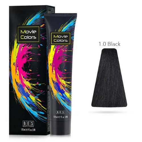 Bes Movie Colors BLACK - Colorazione Diretta Nuova Formula
