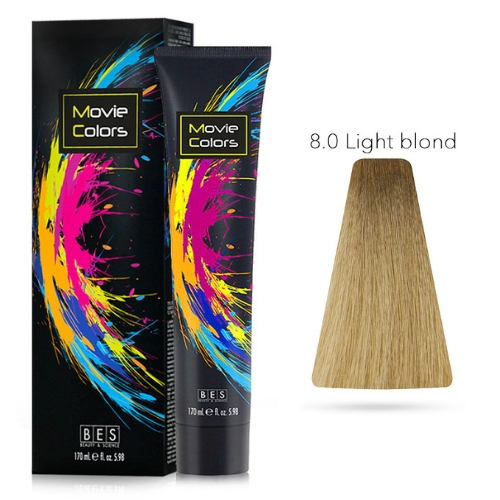 Bes Movie Colors - Colorazione Diretta Nuova Formula - LIGHT BLOND
