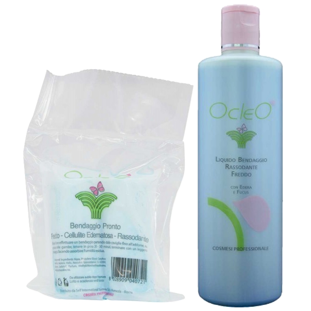 Ocleò Kit Bendaggio a Freddo Rassodante